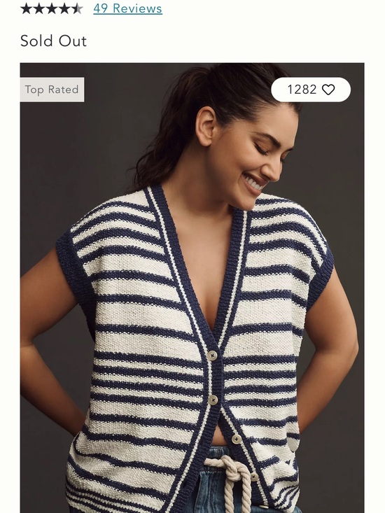 Maeve Sweaters - Maeve for Anthropologie Slouchy Sweater Vest